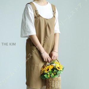 エプロン おしゃれ ロング丈 大人 マノン ナチ...の商品画像