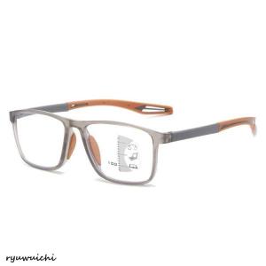 遠近両用 メガネ 老眼鏡 UVカット 調光 サ...の詳細画像4