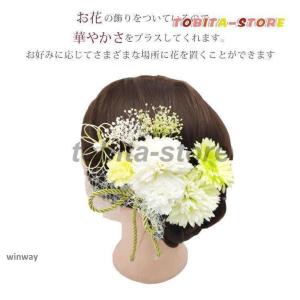 成人式 髪飾り 花 和装 振袖 袴 七五三 着...の詳細画像2