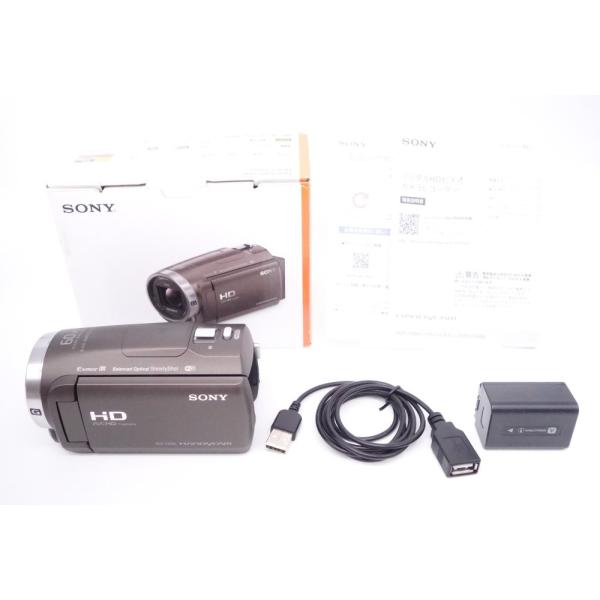 【極上品】ソニー SONY ビデオカメラ Handycam 光学30倍 内蔵メモリー64GB ブロン...