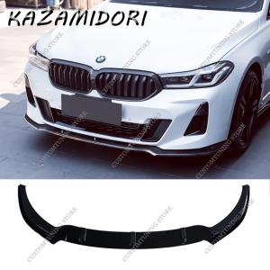 並行輸入品 BMW G32 6GT 630i 640i 630d 640d M Sport 2019-2022 フェイスリフト チューニング用 ABS フロントバンパースプリッター リップスポイラー
