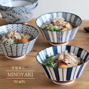 丼ぶり食器 ラーメン丼 反型丼 藍 ボウル おしゃれ モダン