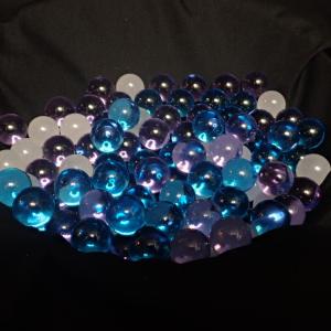 ビー玉】 15mm ニューカラーマーブル 250入【バイオレット