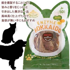 3袋までポスト投函(送料変更有)犬 おやつ 無添加 国産 鮭 燻製鮭の厚削り さけ サケ 植物発酵酵素 たもぎ茸 健康 安心 安全 獣医師監修｜kazariyakomachi