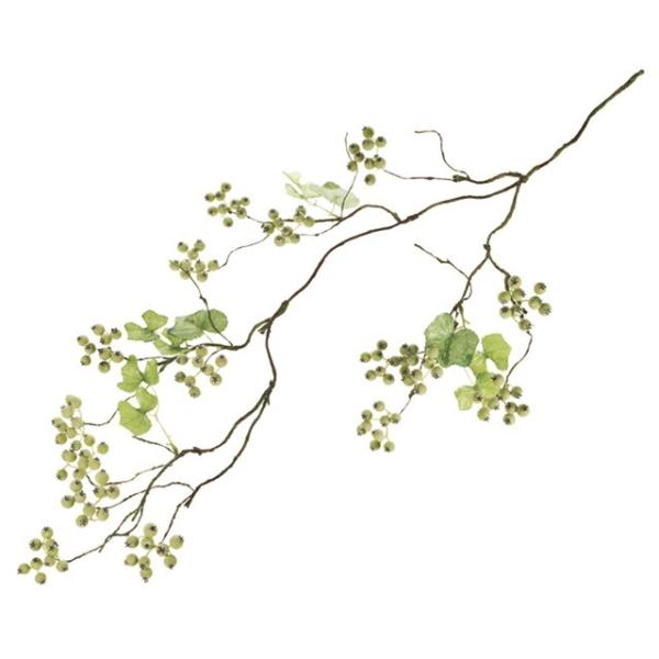 グリーンスモークベリーロングツイッグ ＦＲ．ＧＲ 造花 枝もの 実付き枝もの