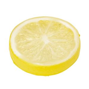 スライスレモン ＹＥＬＬＯＷ 造花 実もの 果物 野菜 パン 果物その他｜kazariyasan