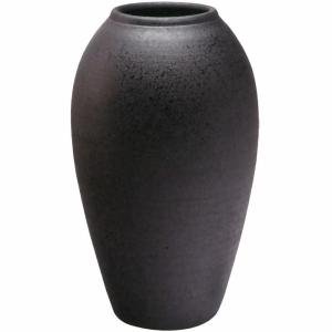 焼締壺型花瓶 13号 （信楽焼・花瓶・花入れ・花器・壺・壷・水盤・B004