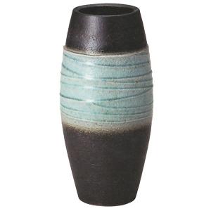 オールドノリタケ日陶 朱地白菊花瓶（中) フラワーベース 18cm