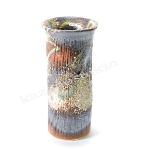 焼締壺型花瓶 13号 （信楽焼・花瓶・花入れ・花器・壺・壷・水盤・B004