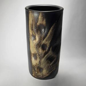 展示品 衝立 パーテーション 山水画ふすま 縁どんす巻き 国産品 天然木