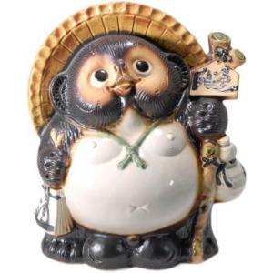 信楽焼 鶴の置物 縁起物の陶器つる 。長寿にご利益のあるツル ok-0048