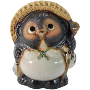 ♦狸 置物 天然石 手彫り 福の神 開運 縁起物 商売繁盛 石仏 石像 骨董品 Amazon.co.jp: 信楽たぬき 開運お願い狸 7号 [21 x 15 x 22cm