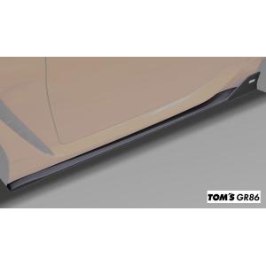 TOM'S（トムス） TOYOTA GR86 (ハチロク) ZN8 用 サイドディフューザー