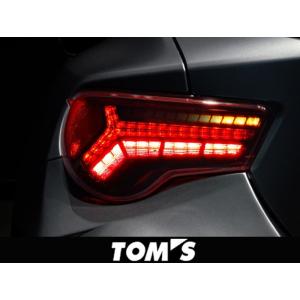 TOYOTA 86 (ハチロク) 　ZN6 用 トムス LEDテールランプ・シーケンシャル  81500-TZN67 保安基準適合 (Eマーク認証品) 流れるウィンカー 流灯式 TOM&#39;s 正規品