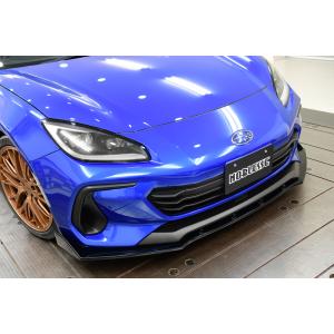 SUBARU BRZ ZD8用 NOBLESSE フロントリップスポイラー WRブルーパール