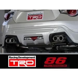 【 TOYOTA 86 (ハチロク)　ZN6 / FA20 前期型用 】 ＴＲＤ ハイレスポンスマフラーVer.R　品番： MS153-18001　(TRD 正規品 High response muffler Ver.R)｜kazoon