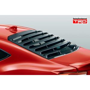 【 TOYOTA 86 (ハチロク)　ZN6 / FA20 用 】 ＴＲＤ リヤウインドウルーバー　品番： MS317-18001　(TRD 正規品) TRD Rear window louver｜kazoon