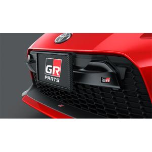 TOYOTA GR86 (ＧＲハチロク)　ZN8 / FA24用 ＴＲＤ ＧＲエアロノーズコーン (ブラック) 品番：MS322-18002　(TRD GR Aero Nose Cone 正規品)｜kazoon