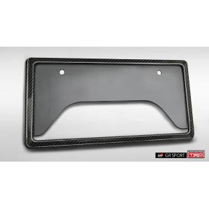 【 TOYOTA 86 (ハチロク) ZN6 / FA20用 】 TRD GRカーボンナンバーフレー...