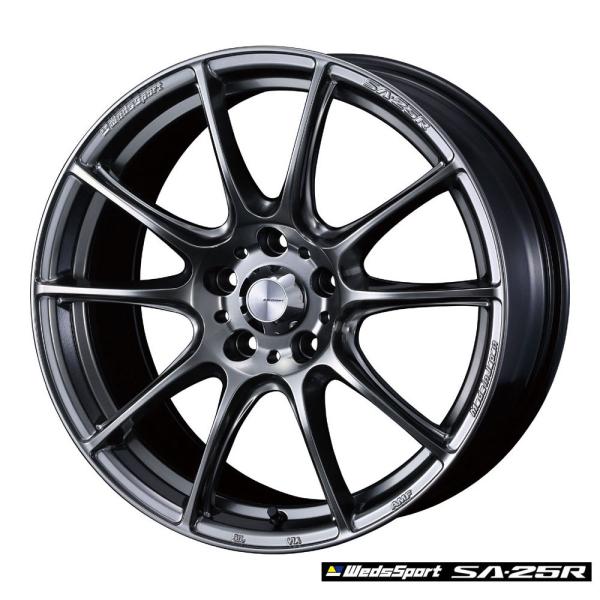Weds Sports SA-25R　18inch 7.0j +47 5H / 114.3 PSB ...