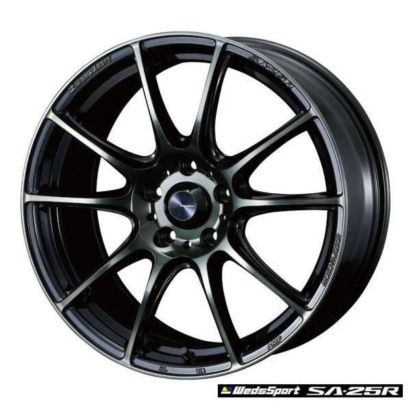 Weds Sports SA-25R　18inch 9.5j +45 5H / 100 WBC (1...