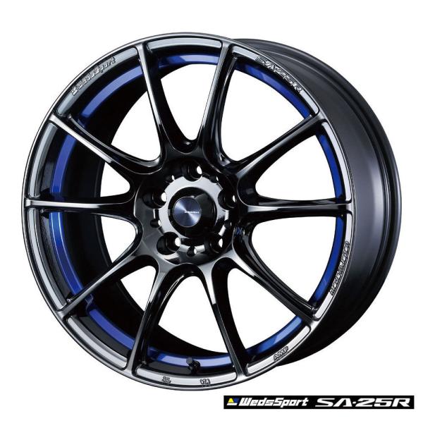 Weds Sports SA-25R　18inch 8.0j +45 5H / 114.3 BLC ...
