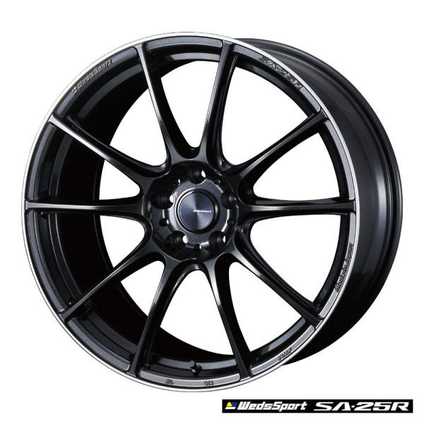 Weds Sports SA-25R　20inch 9.5j +48 5H / 114.3 META...