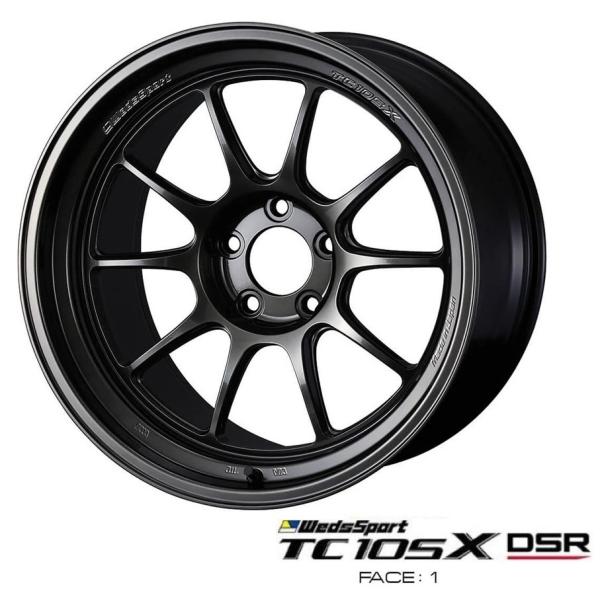 Weds Sports TC 105X DSR　18inch 10.5j +25  5H / 114...