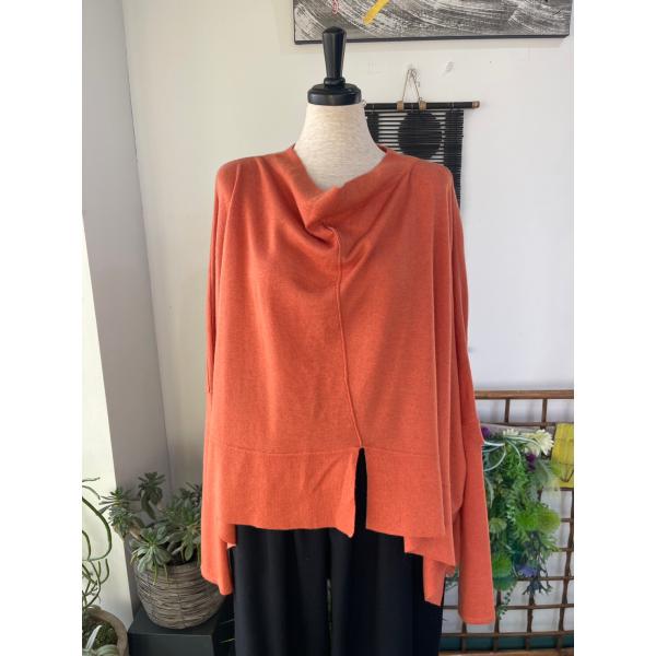 センソユニコ　萌　センソ　中古　レディース　トップス　ニット　オレンジ　美品