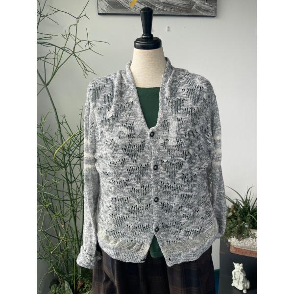 センソユニコ　イム　センソ　中古　レディース　トップス　ニット　カーディガン　薄手　美品