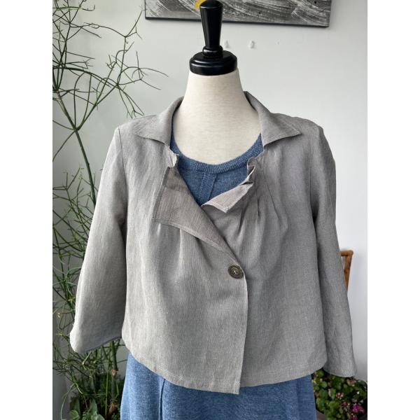 センソユニコ　イオコムイオ　中古　リサイクル　レディース　アウター　ジャケット　ボレロ　はおり　薄手...