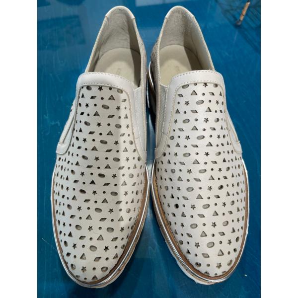 KISCO　キスコ　中古　リサイクル　靴　シューズ　スリッポン　24.5cm　美品　