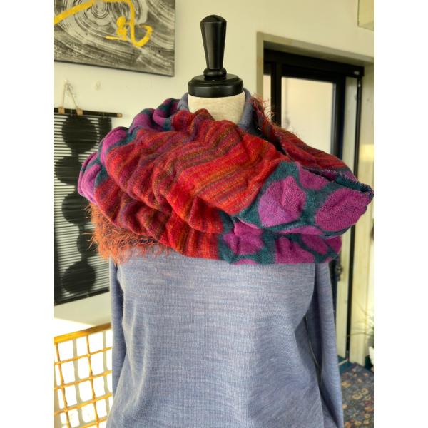 センソユニコ　キューブキューブ　センソ　レディース　雑貨　スヌード　美品　