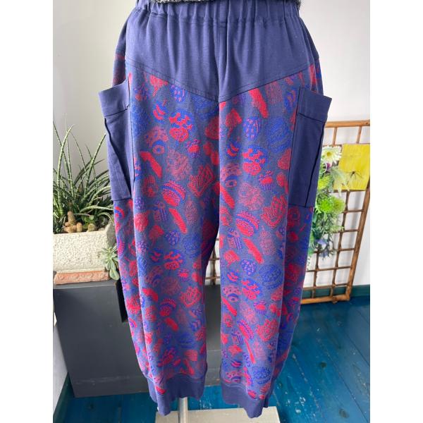 センソユニコ　あん吉　中古　センソ　ボトムス　パンツ　ゆったり　柄　オシャレ　美品　希少品