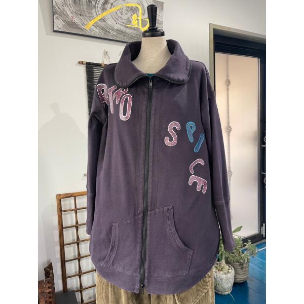 センソユニコ　キューブキューブ　センソ　中古　レディース　トップス　カットソー　ジップアップ　パーカ...