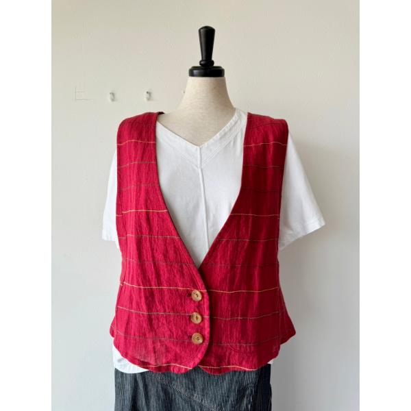 センソユニコ　中古　イオコムイオ　レディース　トップス　ベスト　人気ブランド　美品　希少品