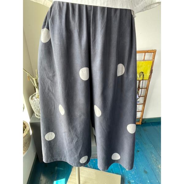 プリムール　中古　リサイクル　レディース　ボトムス　パンツ　ゆったり　ドット　美品