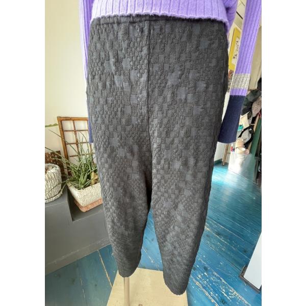 センソユニコ　芽風　中古　センソ　ボトムス　パンツ　ジャガード調　ゆったり　美品　