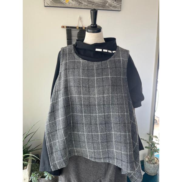 センソユニコ　m_mefu　中古　リサイクル　レディース　アウター　ベスト　美品