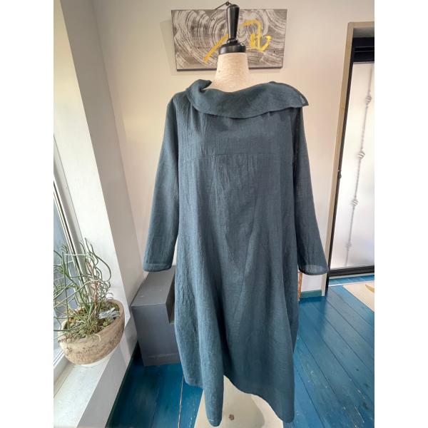 センソユニコ　イオコムイオ　中古　リサイクル　センソ　レディース　ワンピース　グリーン　美品　希少品