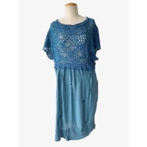 センソユニコ　イオコムイオ　中古　リサイクル　センソ　レディース　ワンピース　チュニック　ニット　美...