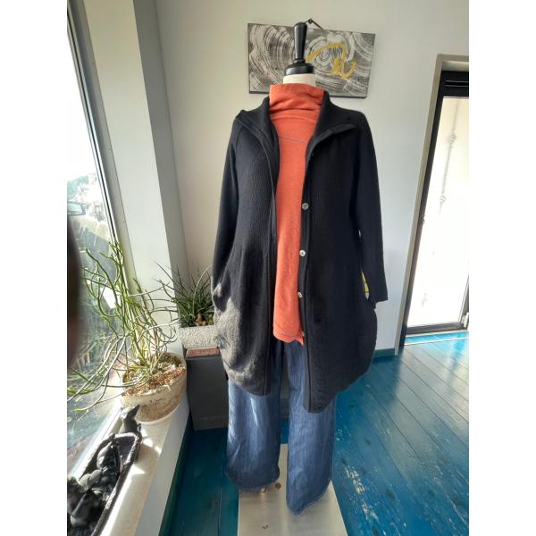 センソユニコ　イオコムイオ　センソ　レディース　トップス　ニット　カーディガン　ロング　美品　希少品