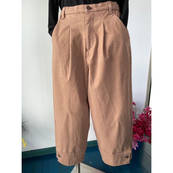 センソユニコ　イム　センソ　中古　ボトムス　パンツ　モカベージュ　美品　