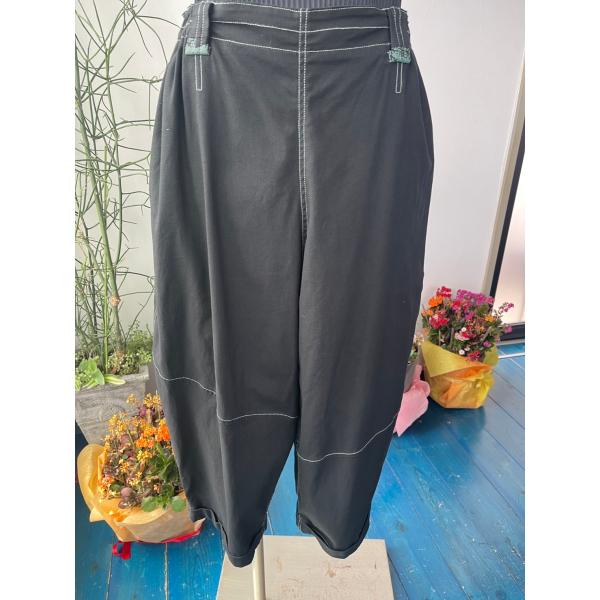 センソユニコ　萌　中古　センソ　ボトムス　パンツ　ゆったり　グリーンステッチ　美品