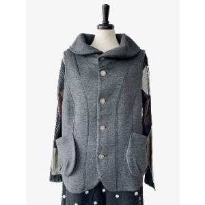 snc ジウセンソユニコ 慈雨 Sensounico ワンピース 40 グレー 紫 白