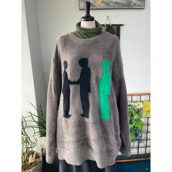 MICALLE MICALLE　中古　レディース　トップス　ニット　ふわふわ　長袖　美品