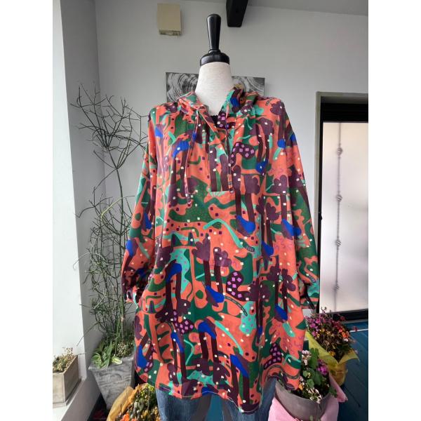 センソユニコ　キューブキューブ　センソ　中古　レディース　トップス　ブラウス　カラフル　プルオーバー...