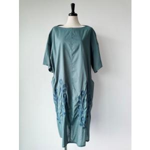 センソユニコ　イオコムイオ　中古　リサイクル　センソ　レディース　ワンピース　刺しゅう　美品　希少品