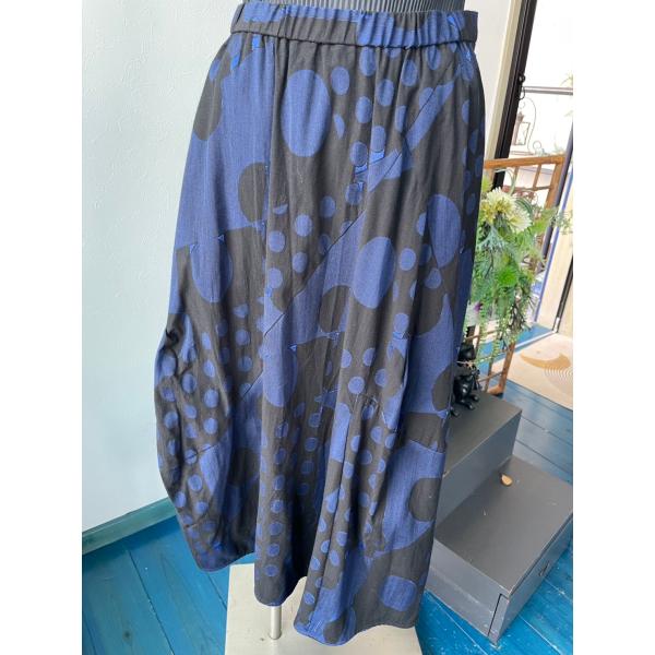 センソユニコ　慈雨　センソ　中古　レディース　ボトムス　スカート　丸柄　人気ブランド　個性　美品