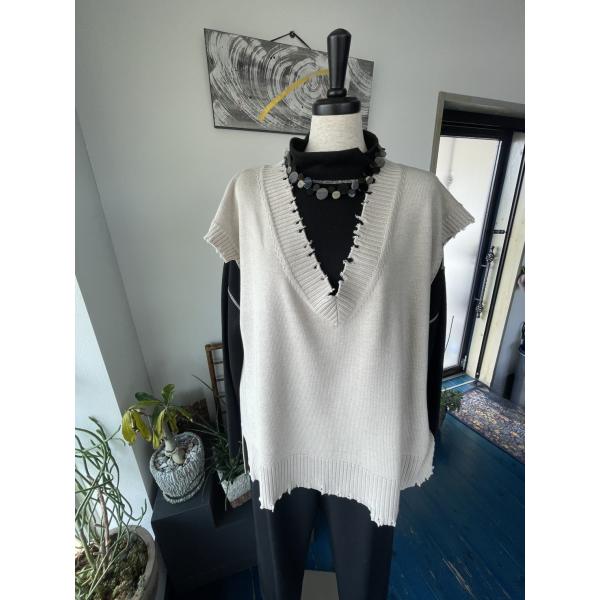 センソユニコ　andhue　センソ　レディース　トップス　ニット　ベスト　美品　新古品　未使用品（タ...